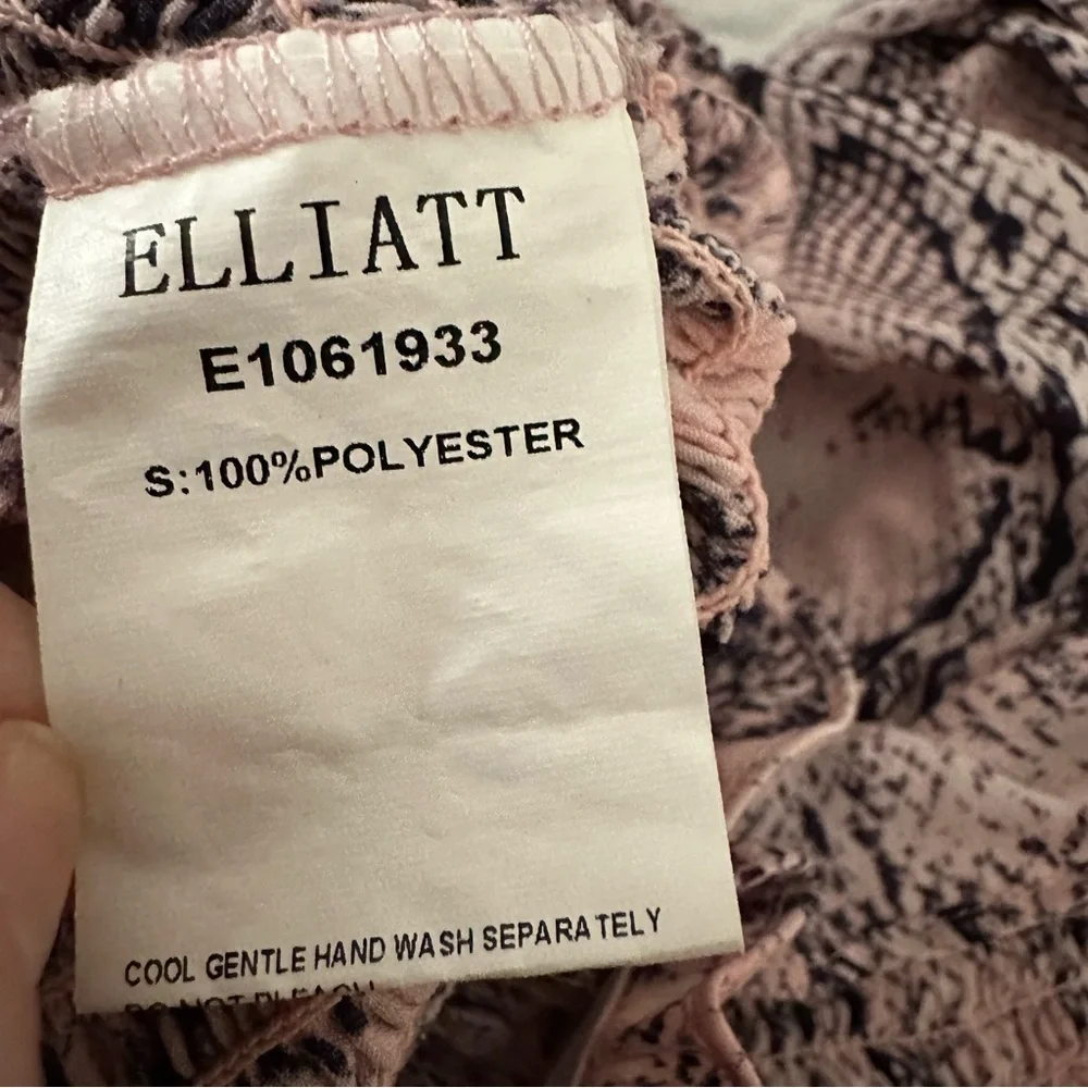 Elliatt •‎ Mia Snakeskin Print Co-ord Set